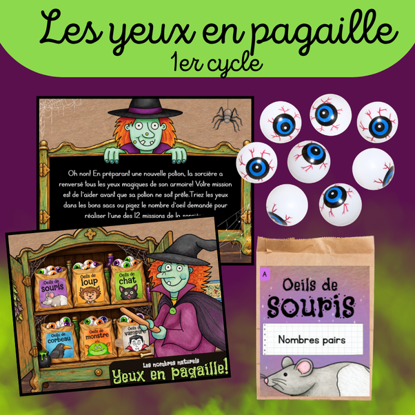 Atelier - Les yeux en pagaille