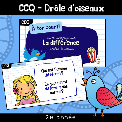 CCQ - À ton court - Drôle d'oiseaux (2e)