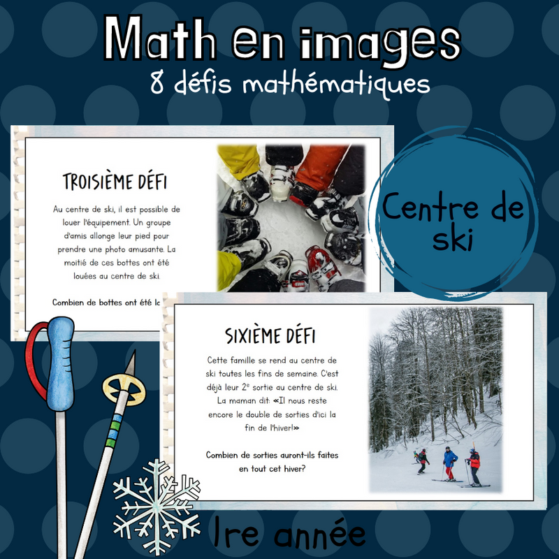 Math par l'image - Centre de ski