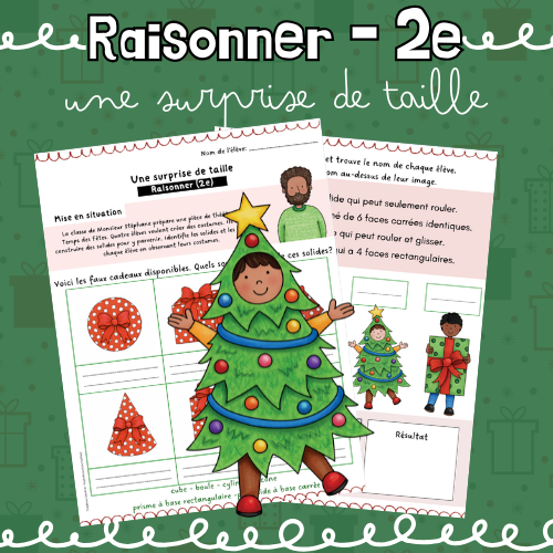 Raisonner - Une surprise de taille (2e)