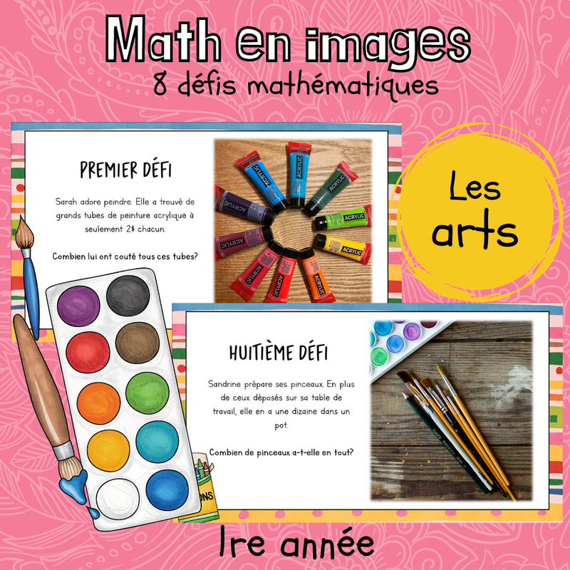 Math par l'image - Les arts