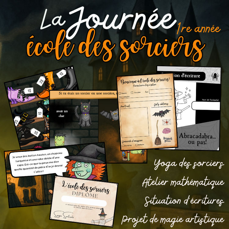 Journée à l'école des sorciers