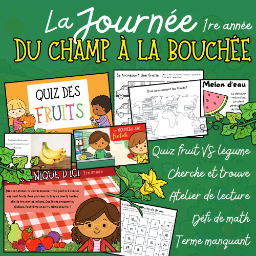Une journée du champ à la bouchée