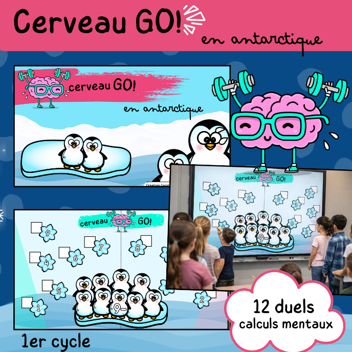Cerveau GO! - En Antarctique