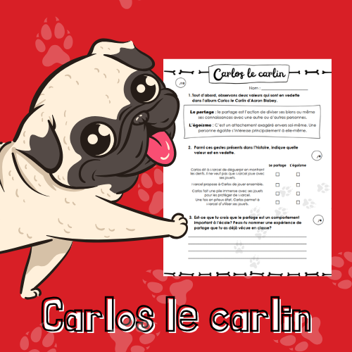 Littérature jeunesse - Carlos le carlin