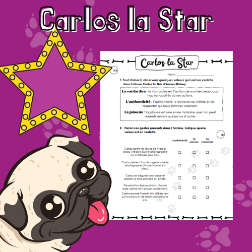 Littérature jeunesse - Carlos la star