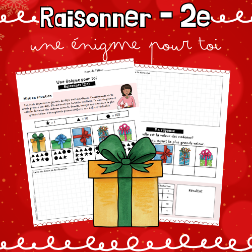 Raisonner - Une énigme pour toi
