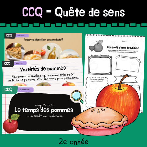 Enquête CCQ - Le temps des pommes