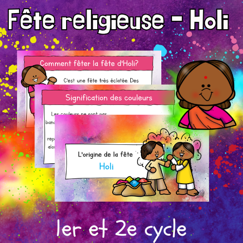 Holi, une fête hindoue