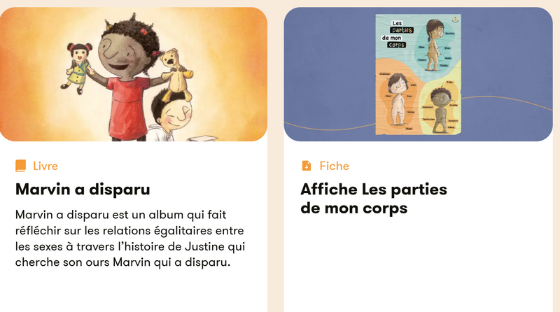 Activités et outils de la Fondation Marie Vincent