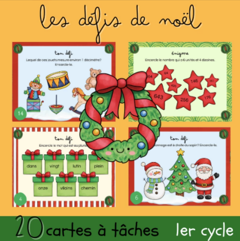 Défis du temps des fêtes