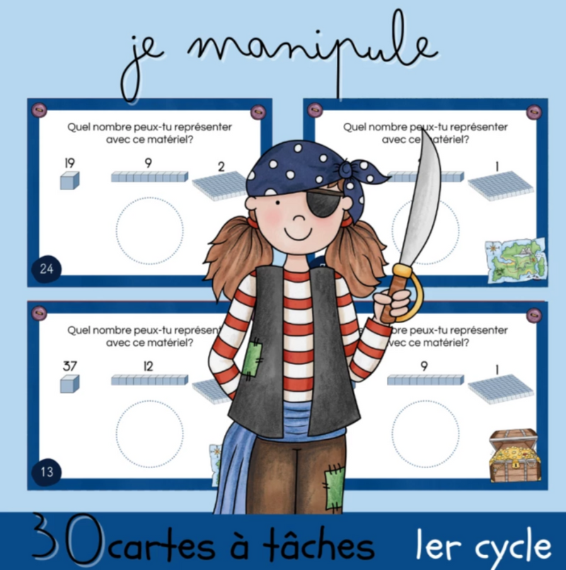 Cartes à tâches - Manipulation