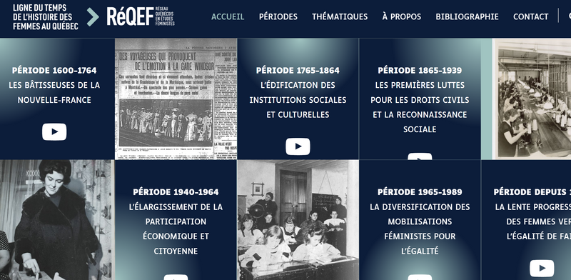 L'histoire des femmes au Québec