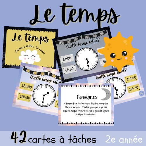 CÀT - Le temps (2e)