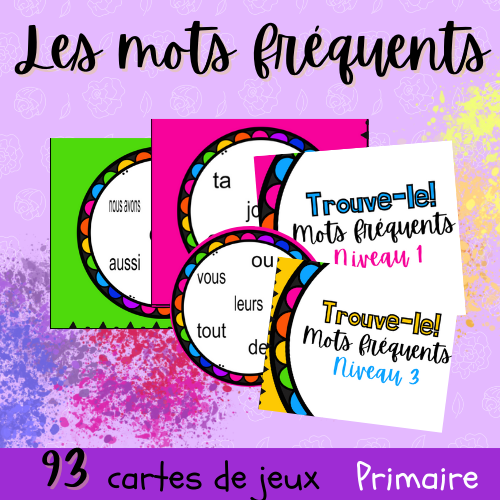 Trouve-le - Mots fréquents