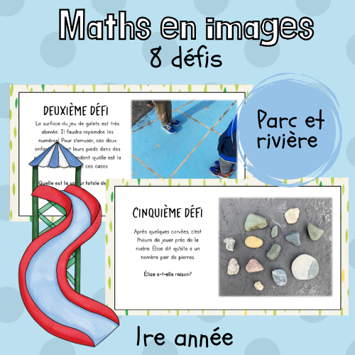 Maths par l'image - Parc et rivière (1re)