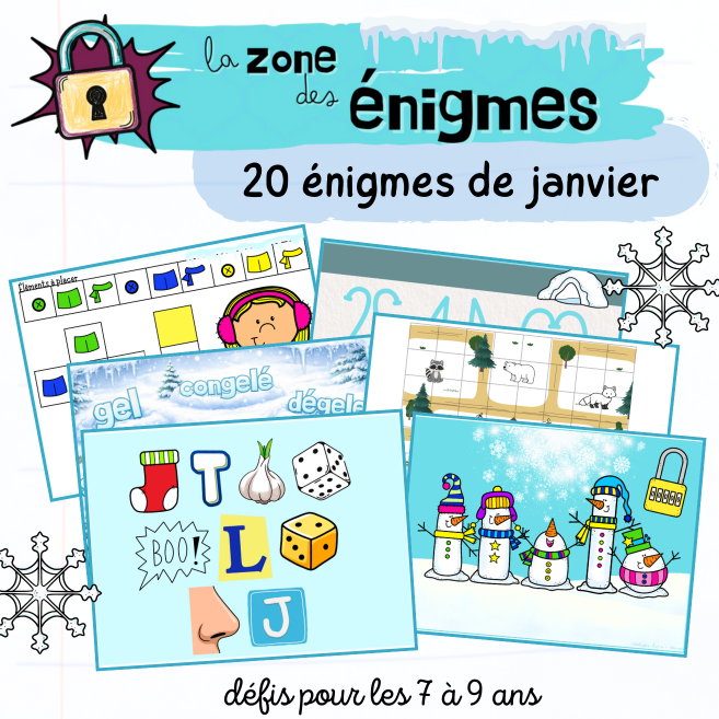 Énigmes - Janvier