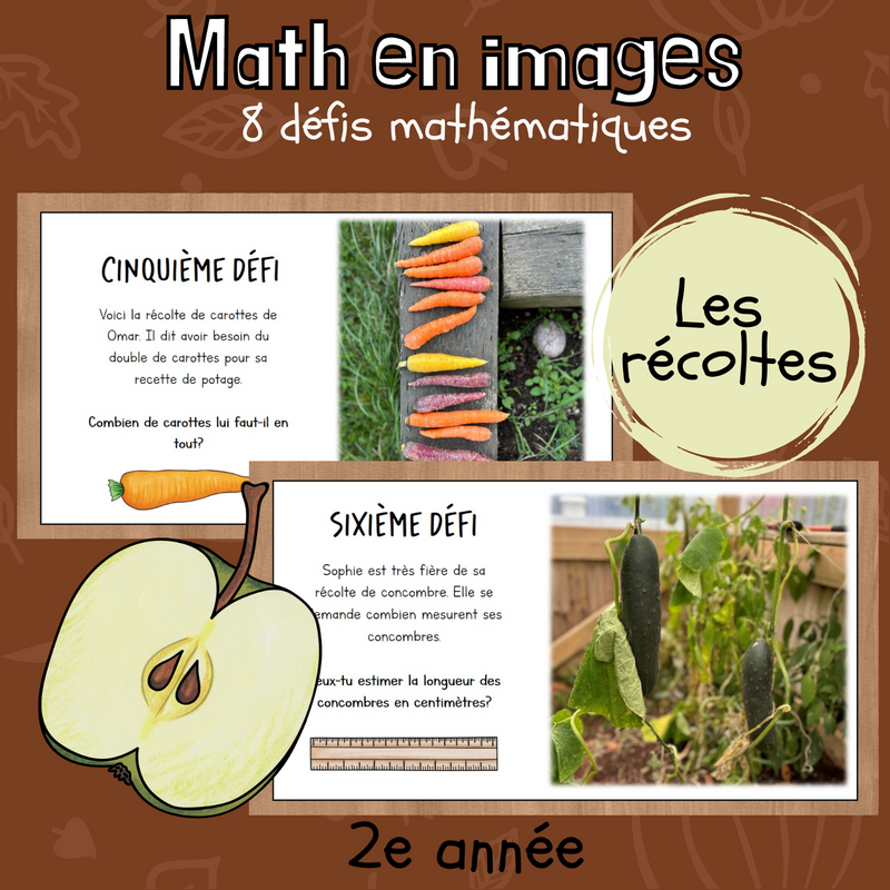 Math par l'image - Les récoltes