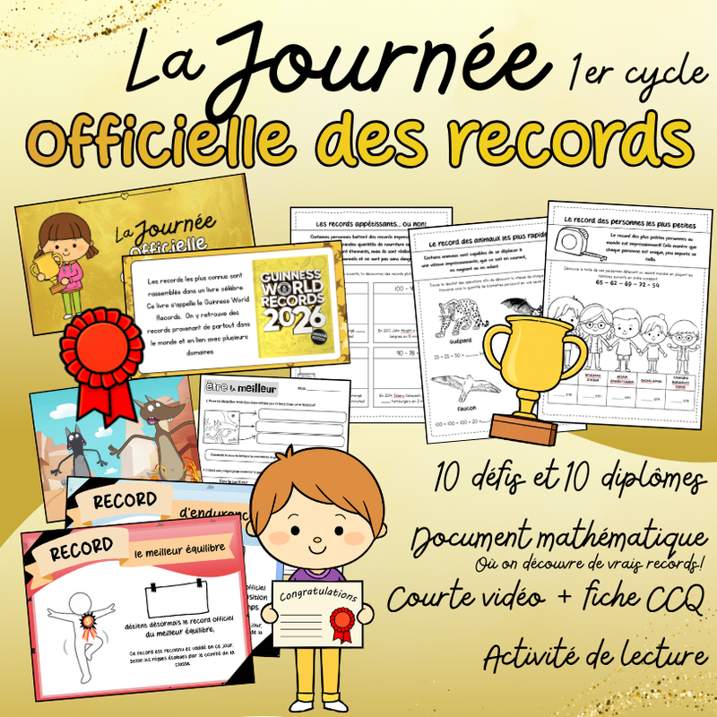 La journée officielle des records
