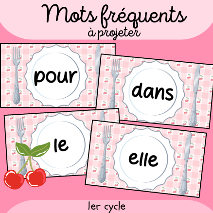 Mots fréquents