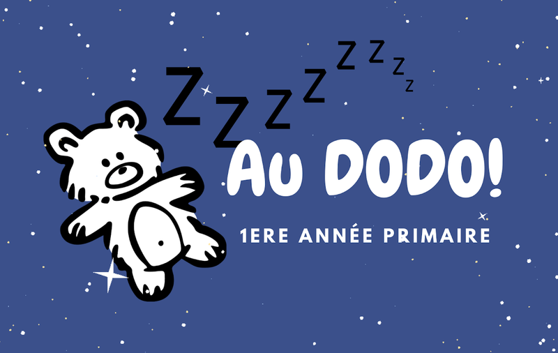 RÉCIT - Au dodo!